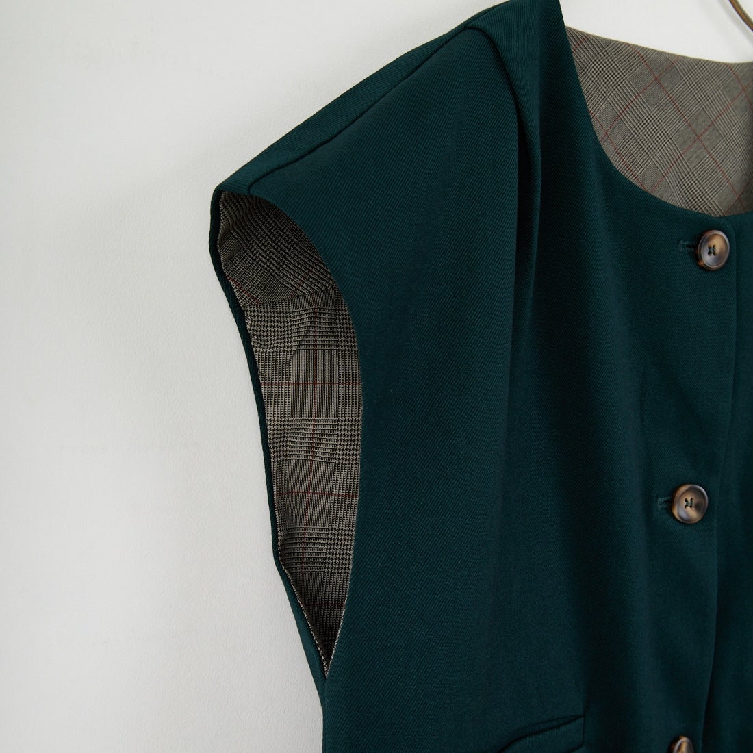 Kelen [ケレン] リバーシブルデザインベスト [LKL25FBL2255] GREEN