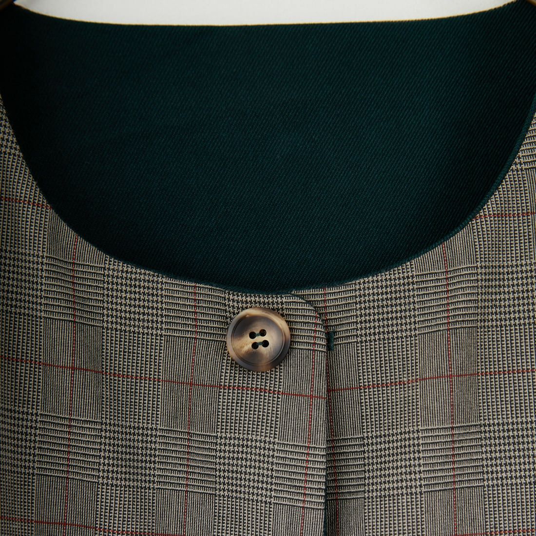 Kelen [ケレン] リバーシブルデザインベスト [LKL25FBL2255] GREEN