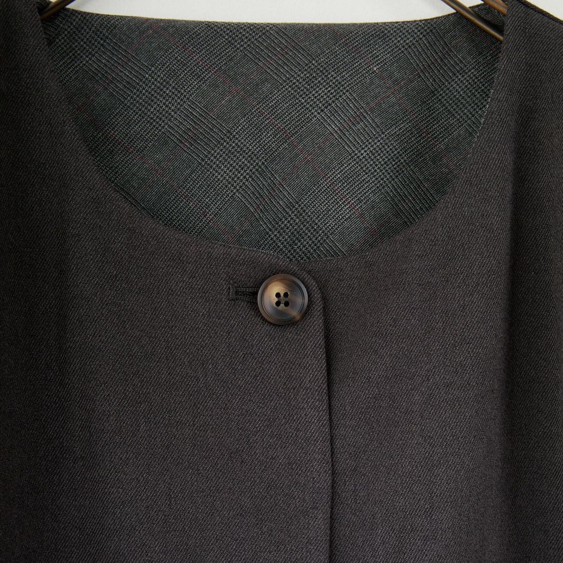 Kelen [ケレン] リバーシブルデザインベスト [LKL25FBL2255] CHARCOAL