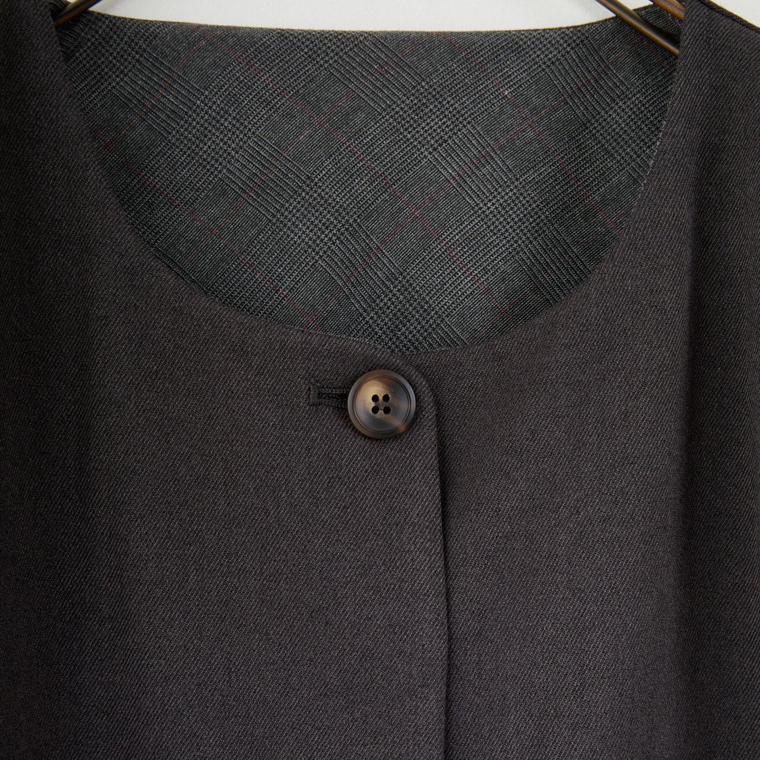 Kelen [ケレン] リバーシブルデザインベスト [LKL25FBL2255] CHARCOAL