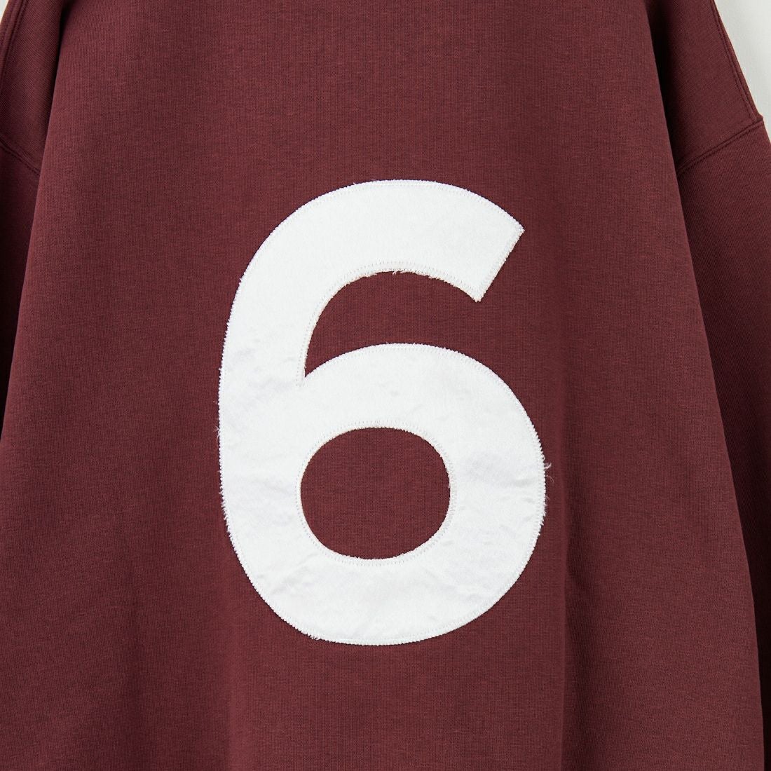 MEYAME [メヤメ] NO.6刺繍スウェット [MEY-2210] BURGUNDY
