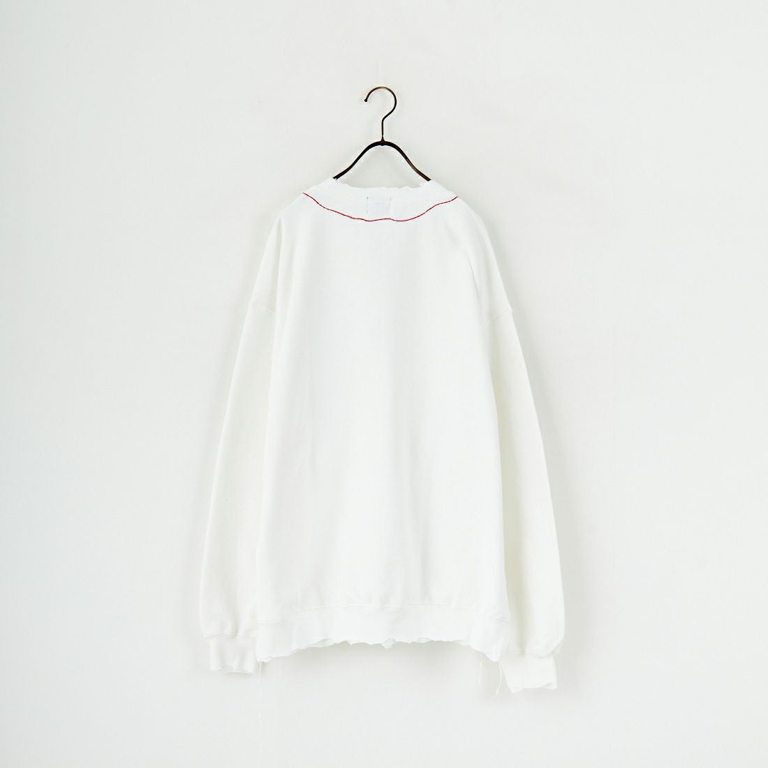 THRIFTY LOOK [スリフティールック] ロザリオクルーネックスウェット [TL25F021] WHITE