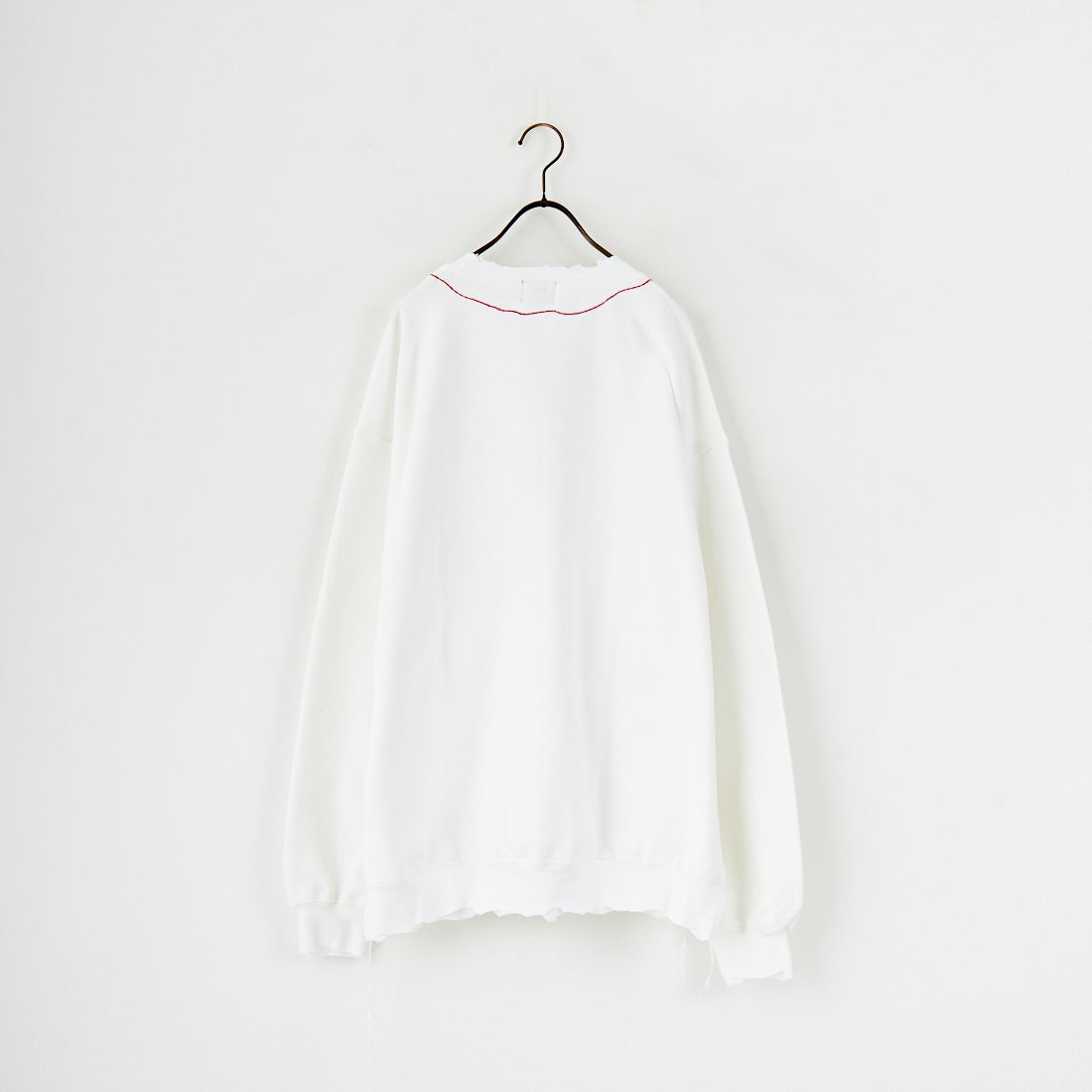 THRIFTY LOOK [スリフティールック] ロザリオクルーネックスウェット [TL25F021] WHITE