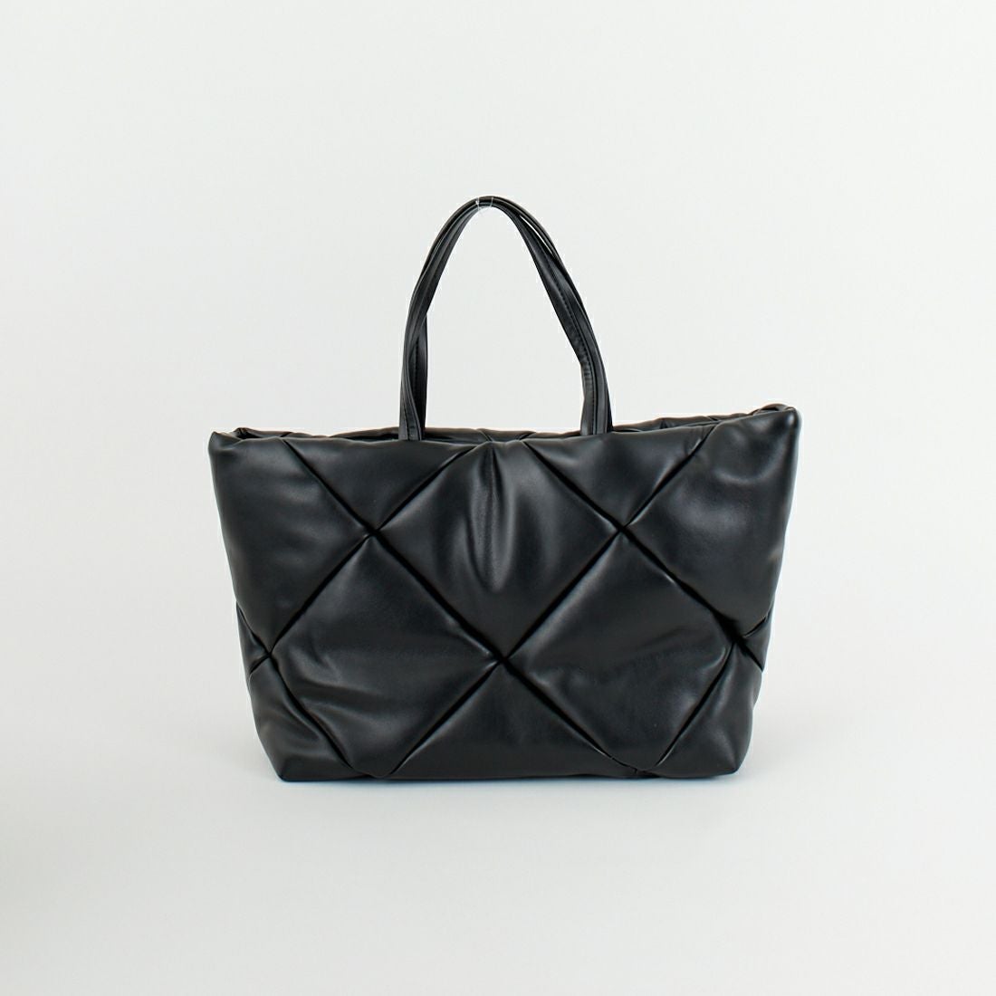 YAHKI [ヤーキ] フェイクレザートートバッグ [YH-747] BLACK