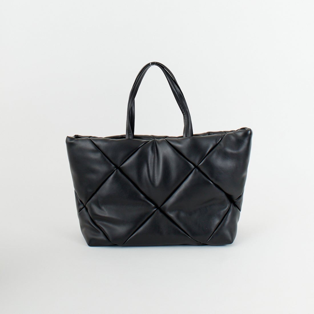 YAHKI [ヤーキ] フェイクレザートートバッグ [YH-747] BLACK