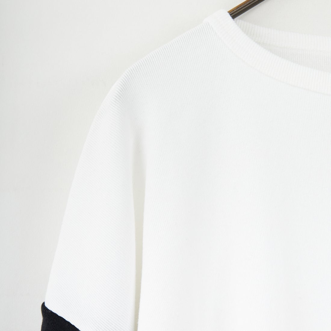 BOW WOW [バウワウ] ベースボールTシャツ [BW-BT] BLACK/WHIT