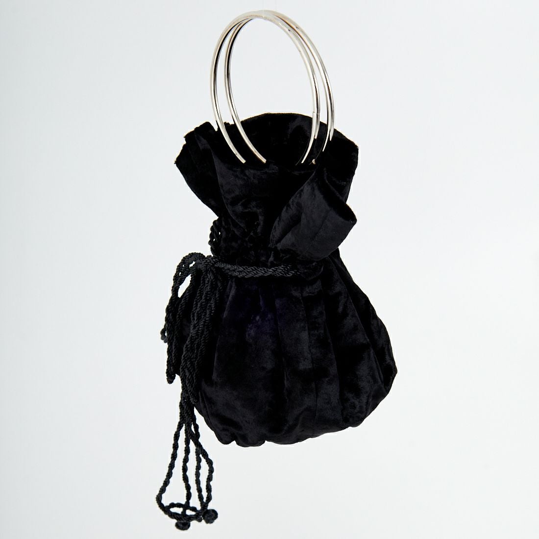 BAGMATI [バグマティ] メタルリングハンドルポーチ [AN-241249] BLACK