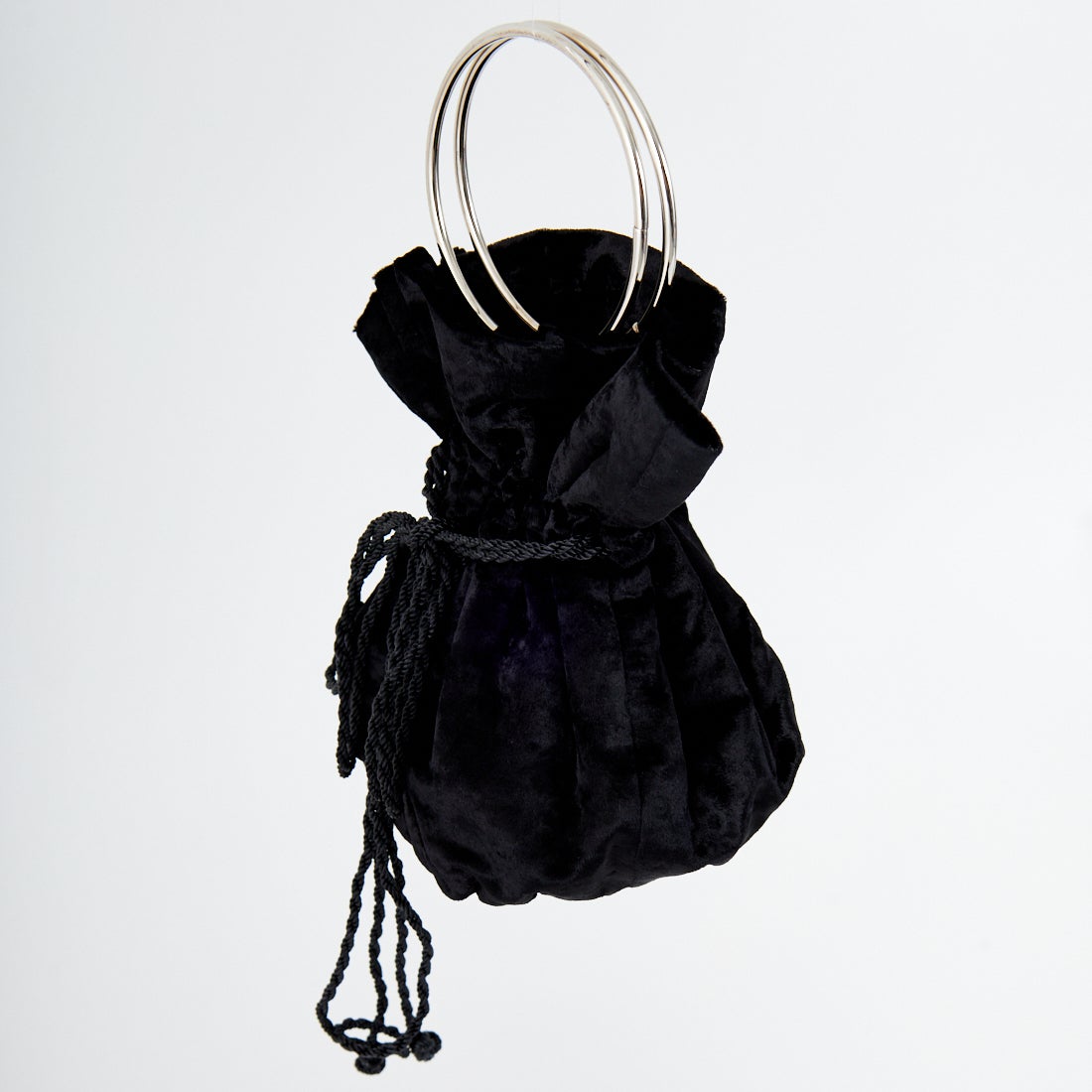 BAGMATI [バグマティ] メタルリングハンドルポーチ [AN-241249] BLACK
