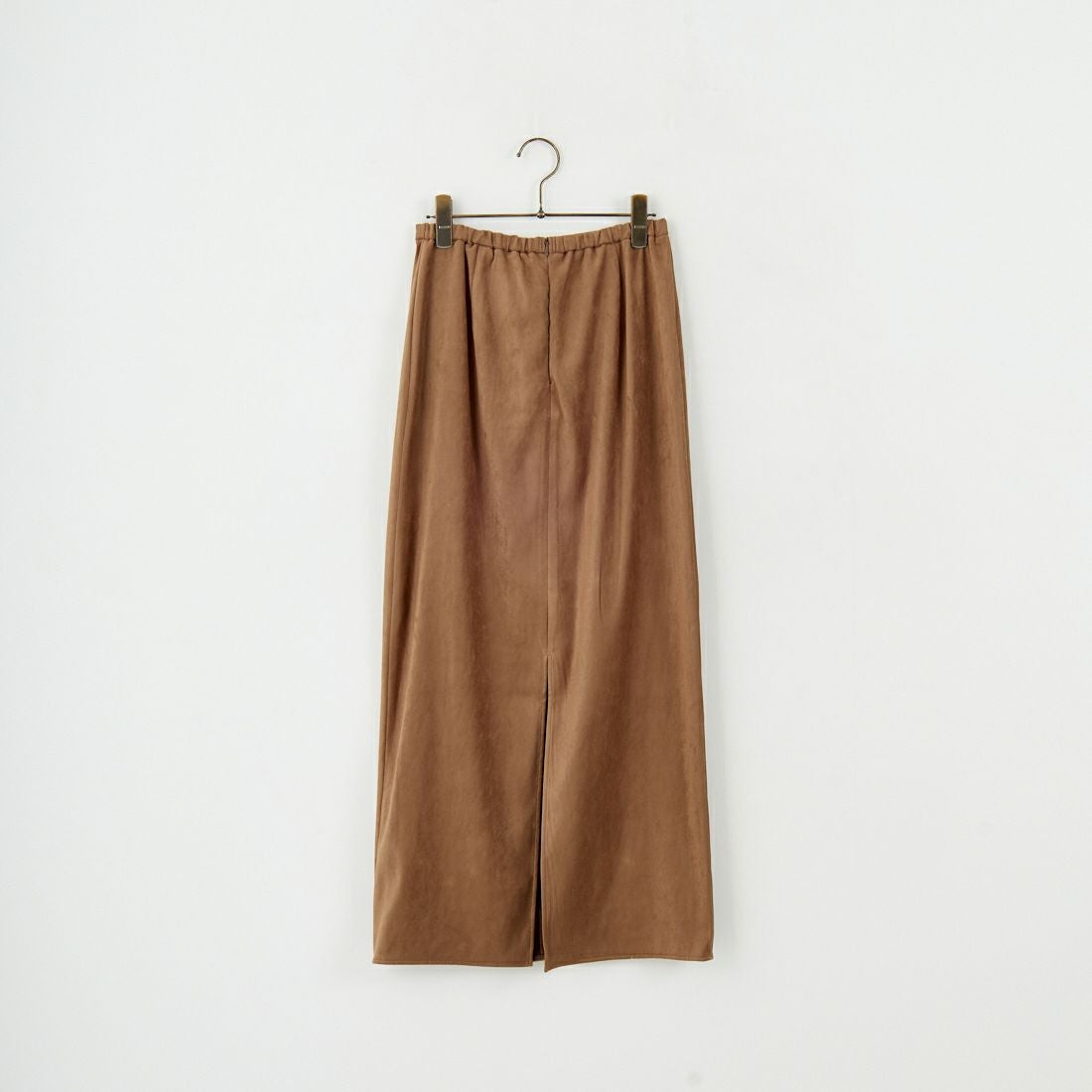 MICA&DEAL [マイカアンドディール] フェイクスエードタイトスカート [0125302238] CAMEL