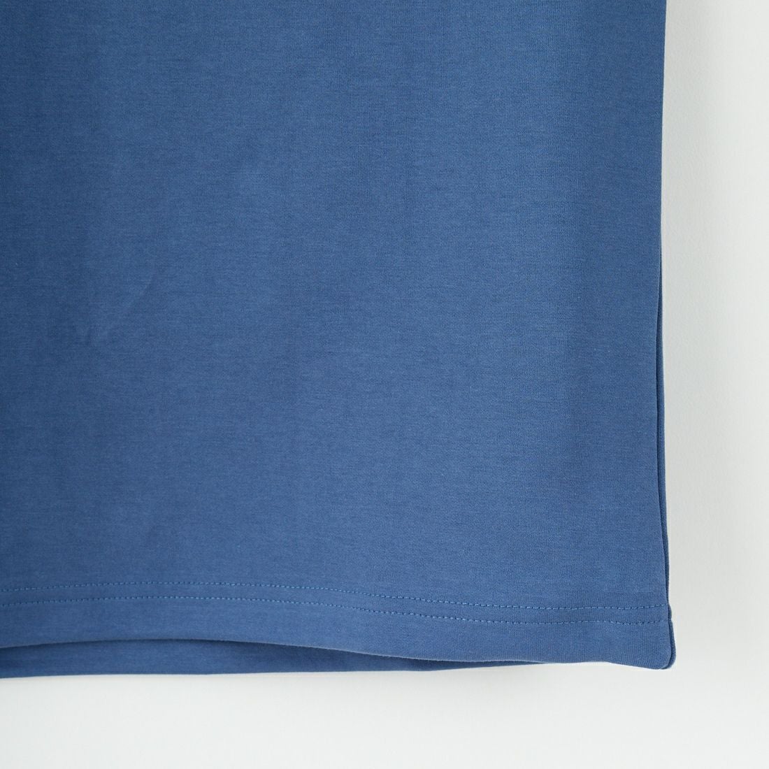 UNIVERSAL OVERALL [ユニバーサルオーバーオール] 別注 ドローコード付き ポンチロングスリーブTシャツ [U2533230IN-JF] BLUE