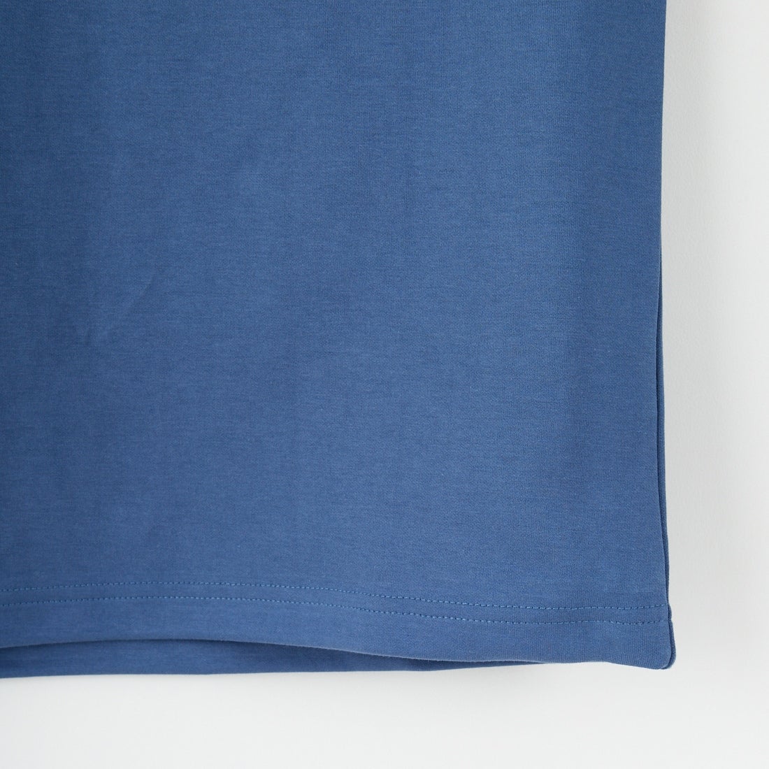 UNIVERSAL OVERALL [ユニバーサルオーバーオール] 別注 ドローコード付き ポンチロングスリーブTシャツ [U2533230IN-JF] BLUE