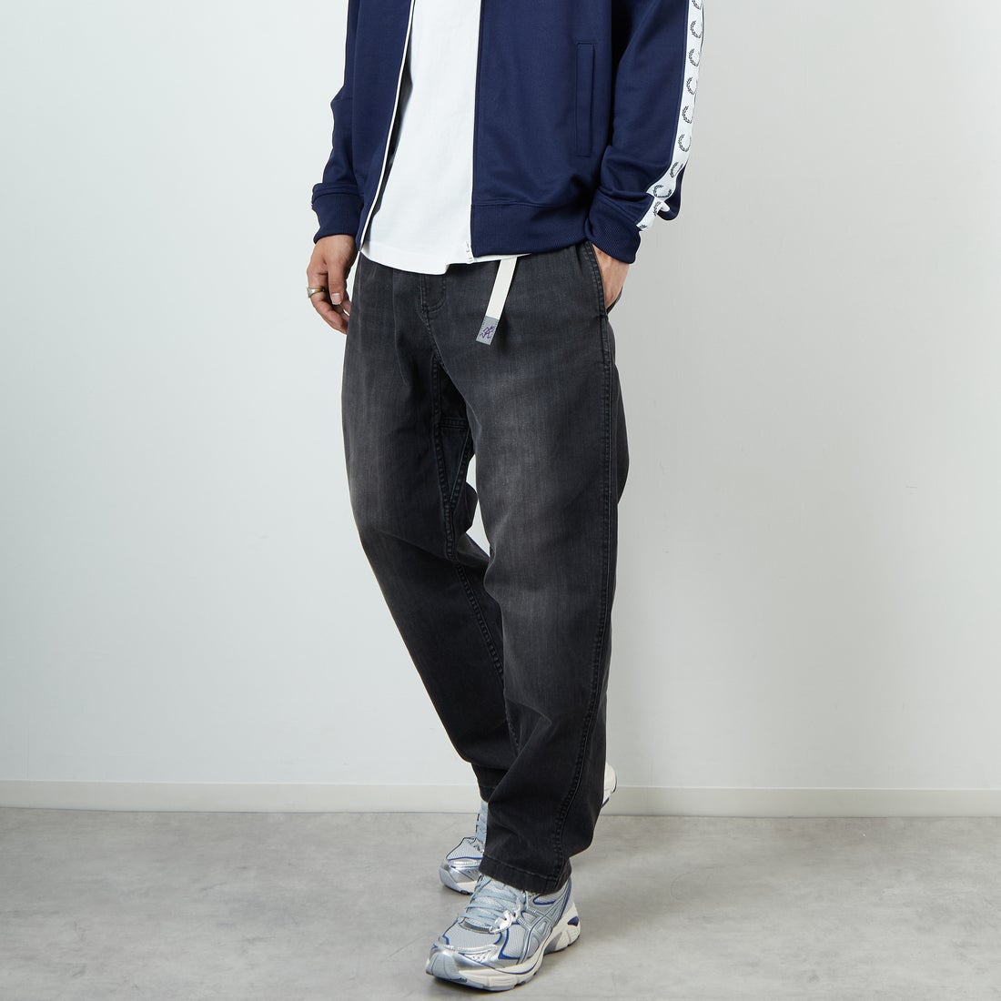 BLK USED&&モデル身長：179cm 着用サイズ：L&&