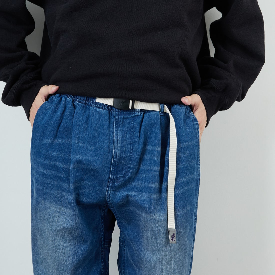 GRAMiCCi [グラミチ] 別注 ストレッチデニム エブリデイパンツ [GUP5-F1023-JF] D.USED BLU