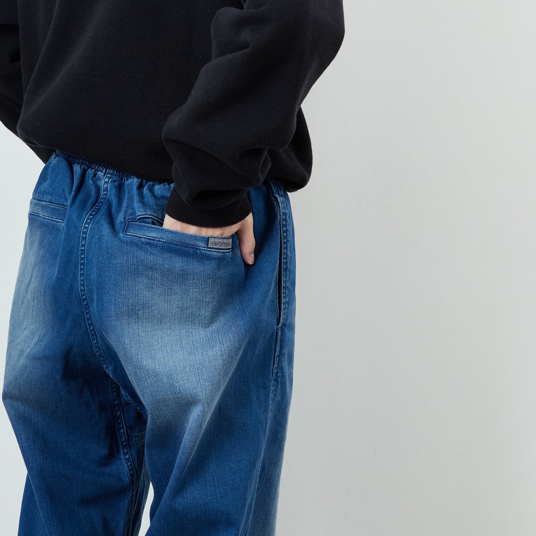 GRAMiCCi [グラミチ] 別注 ストレッチデニム エブリデイパンツ [GUP5-F1023-JF] D.USED BLU