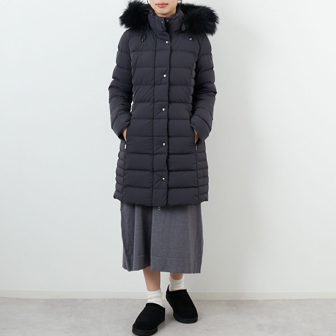 500 BLACK&&モデル身長：162cm 着用サイズ：42&&