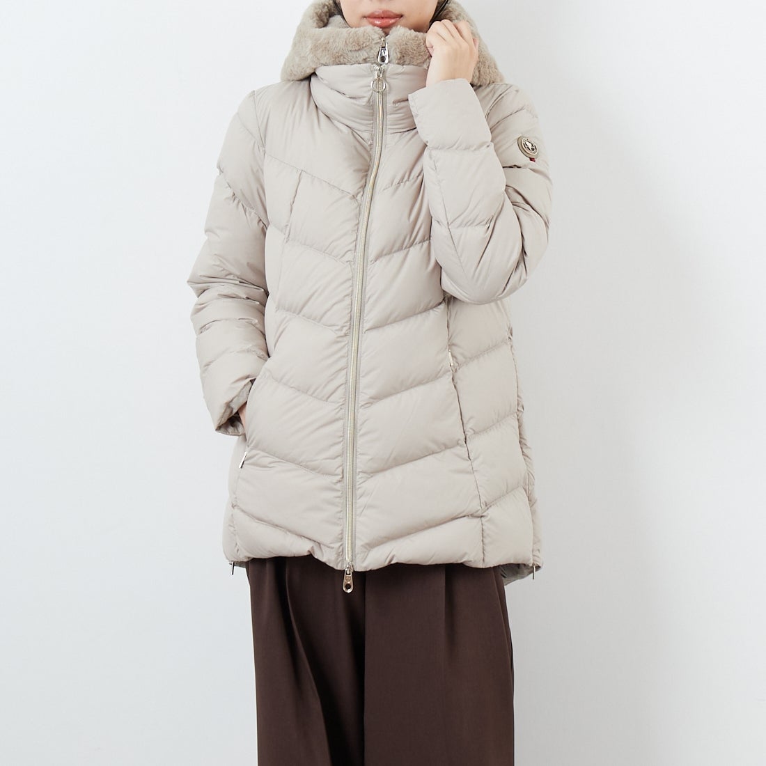 107 SAFARI&&モデル身長：162cm 着用サイズ：40&&