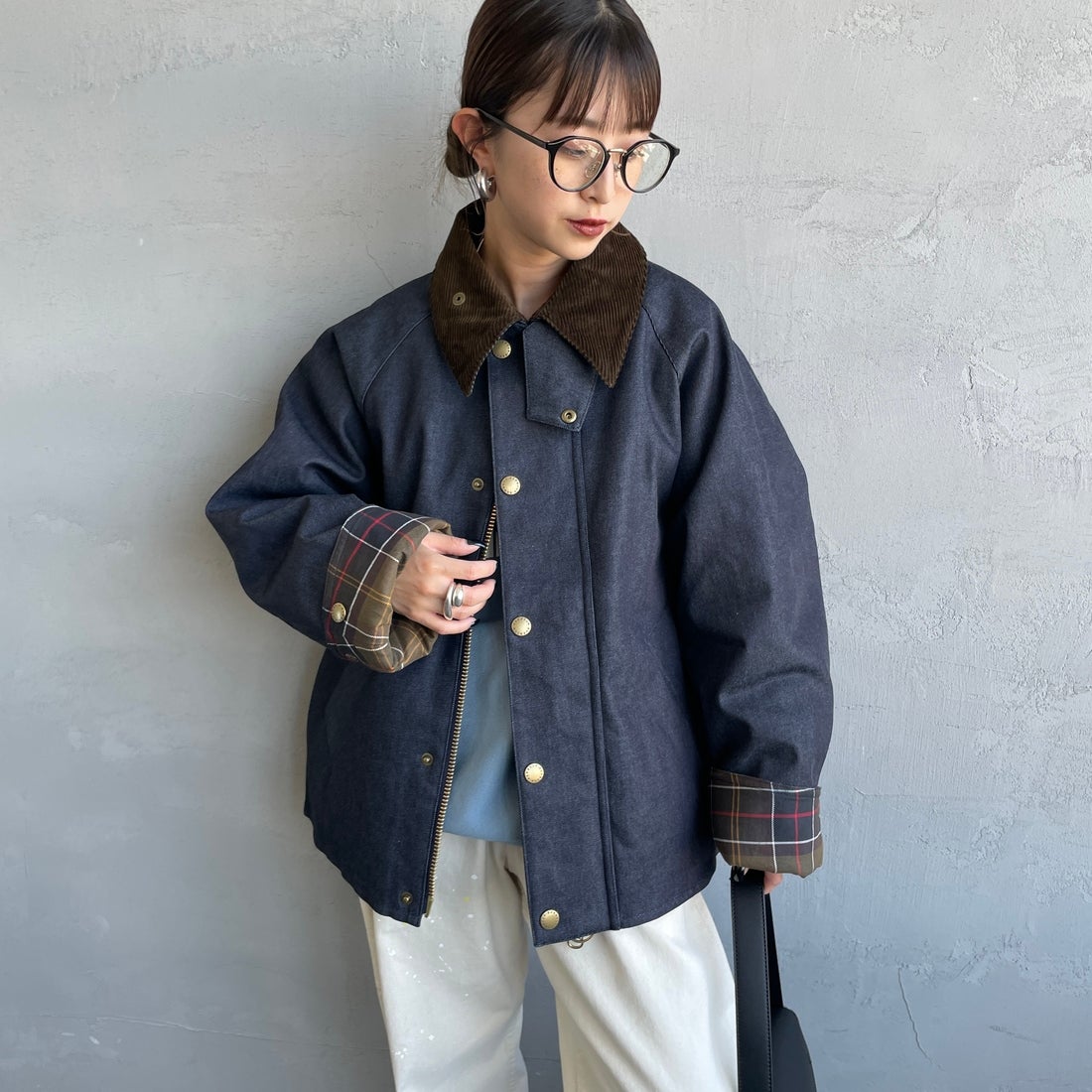 Barbour [バブアー] 別注 中綿入り TRANSPORT コーデュラデニム