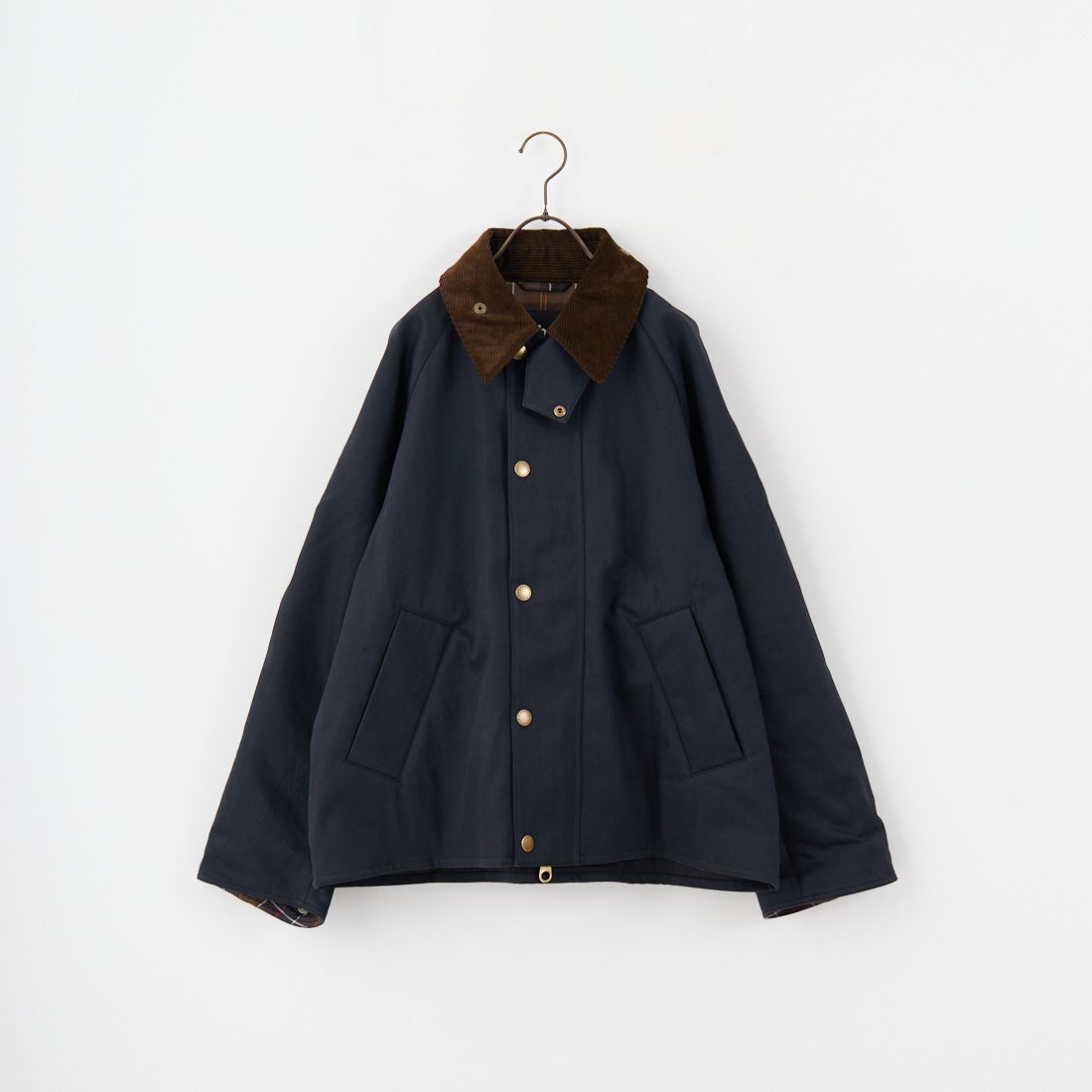 Barbour [バブアー] 別注 中綿入り TRANSPORT コーデュラデニム トランスポートジャケット [MCAS204-JF] BLACK