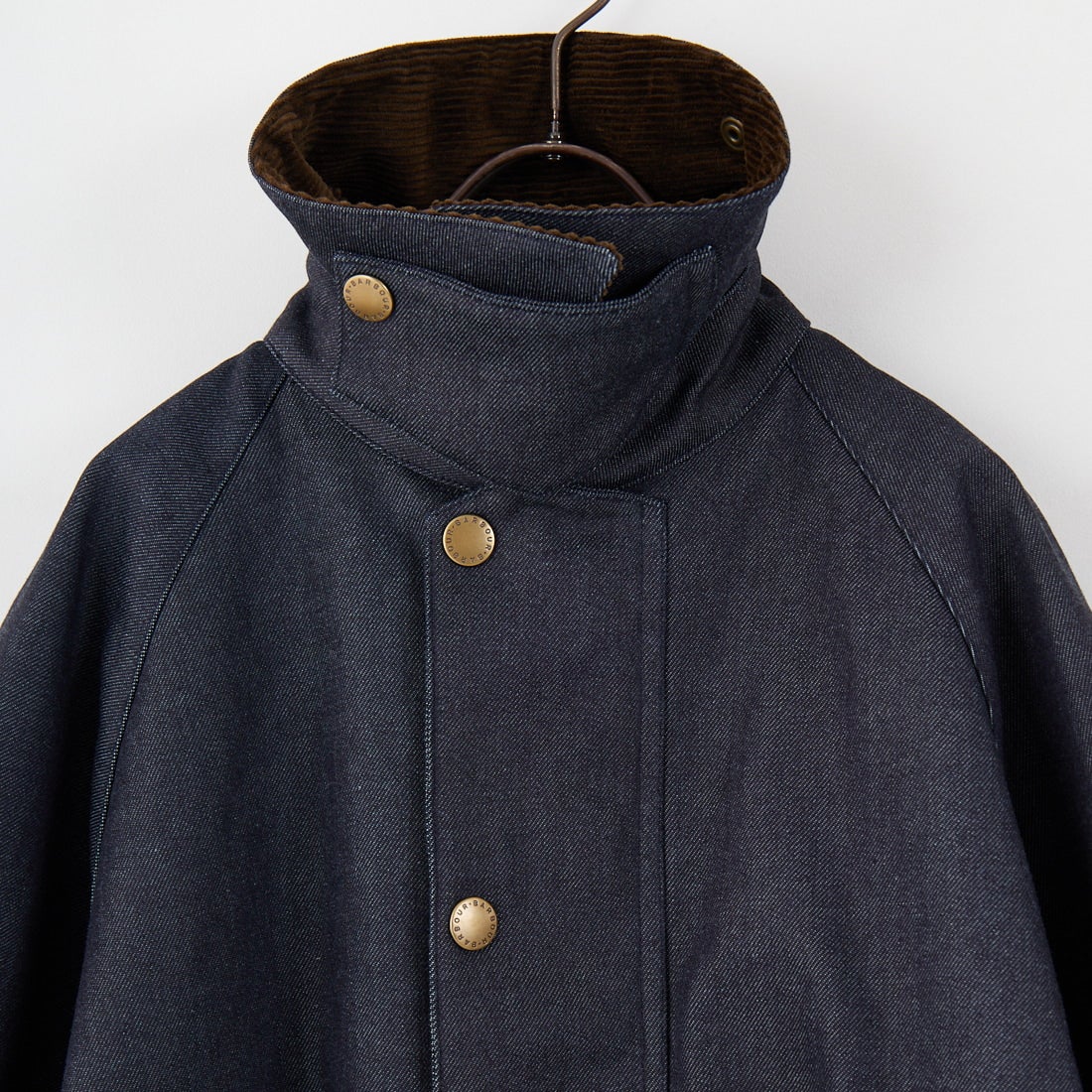 Barbour [バブアー] 別注 中綿入り TRANSPORT コーデュラデニム トランスポートジャケット [MCAS204-JF] BLUE
