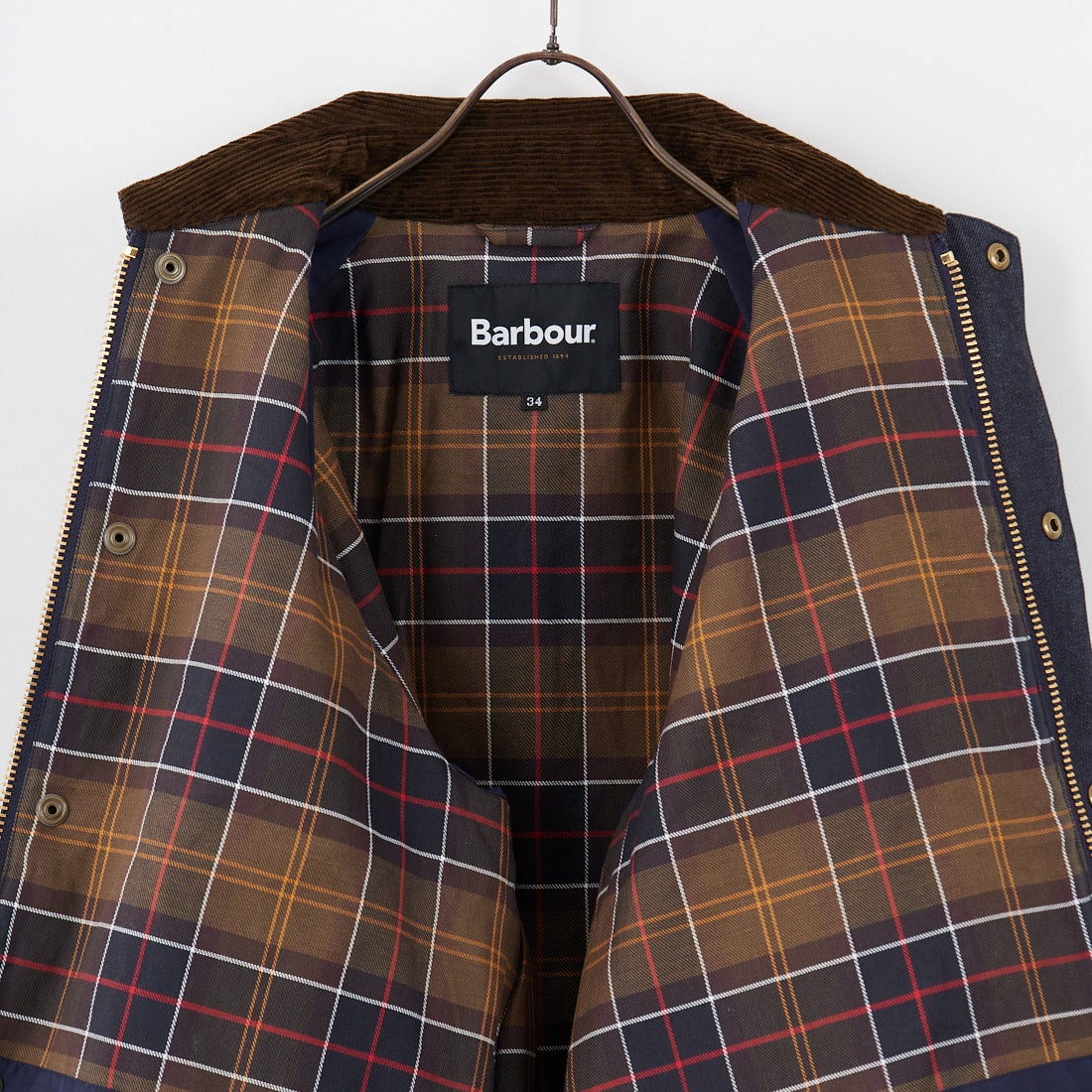 Barbour [バブアー] 別注 中綿入り TRANSPORT コーデュラデニム