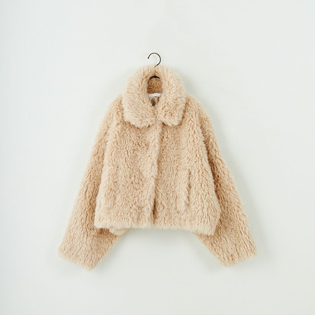 Jeans Factory Clothes [ジーンズファクトリークローズ] プードルファーショートブルゾン [330024] 103 ｱｲﾎﾞﾘｰ