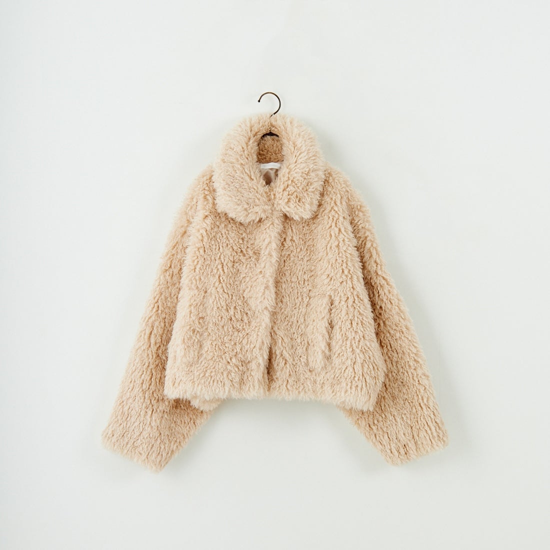 Jeans Factory Clothes [ジーンズファクトリークローズ] プードルファーショートブルゾン [330024] 103 ｱｲﾎﾞﾘｰ