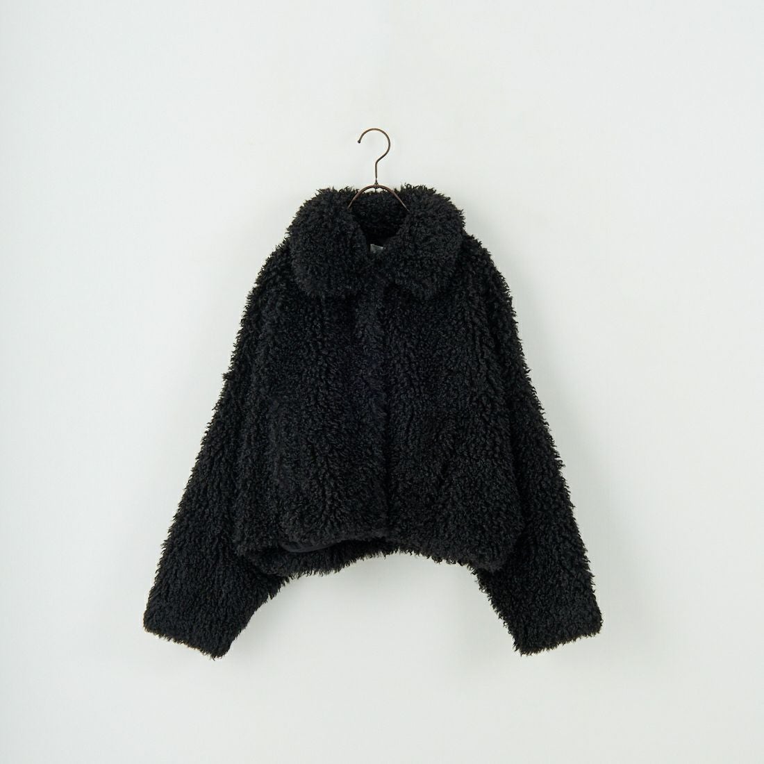 Jeans Factory Clothes [ジーンズファクトリークローズ] プードルファーショートブルゾン [330024] 109 ﾌﾞﾗｯｸ