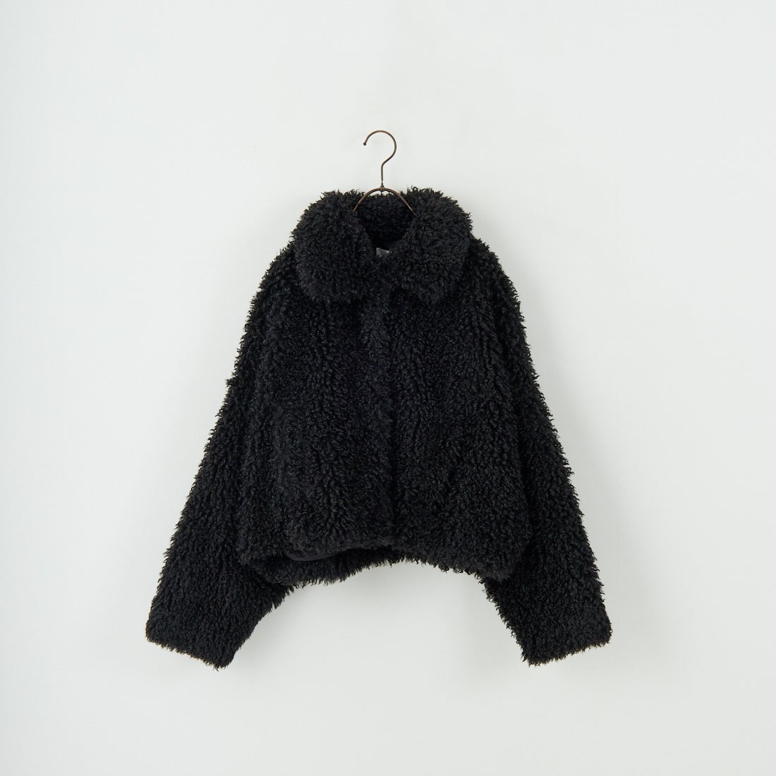 Jeans Factory Clothes [ジーンズファクトリークローズ] プードルファーショートブルゾン [330024] 109 ﾌﾞﾗｯｸ