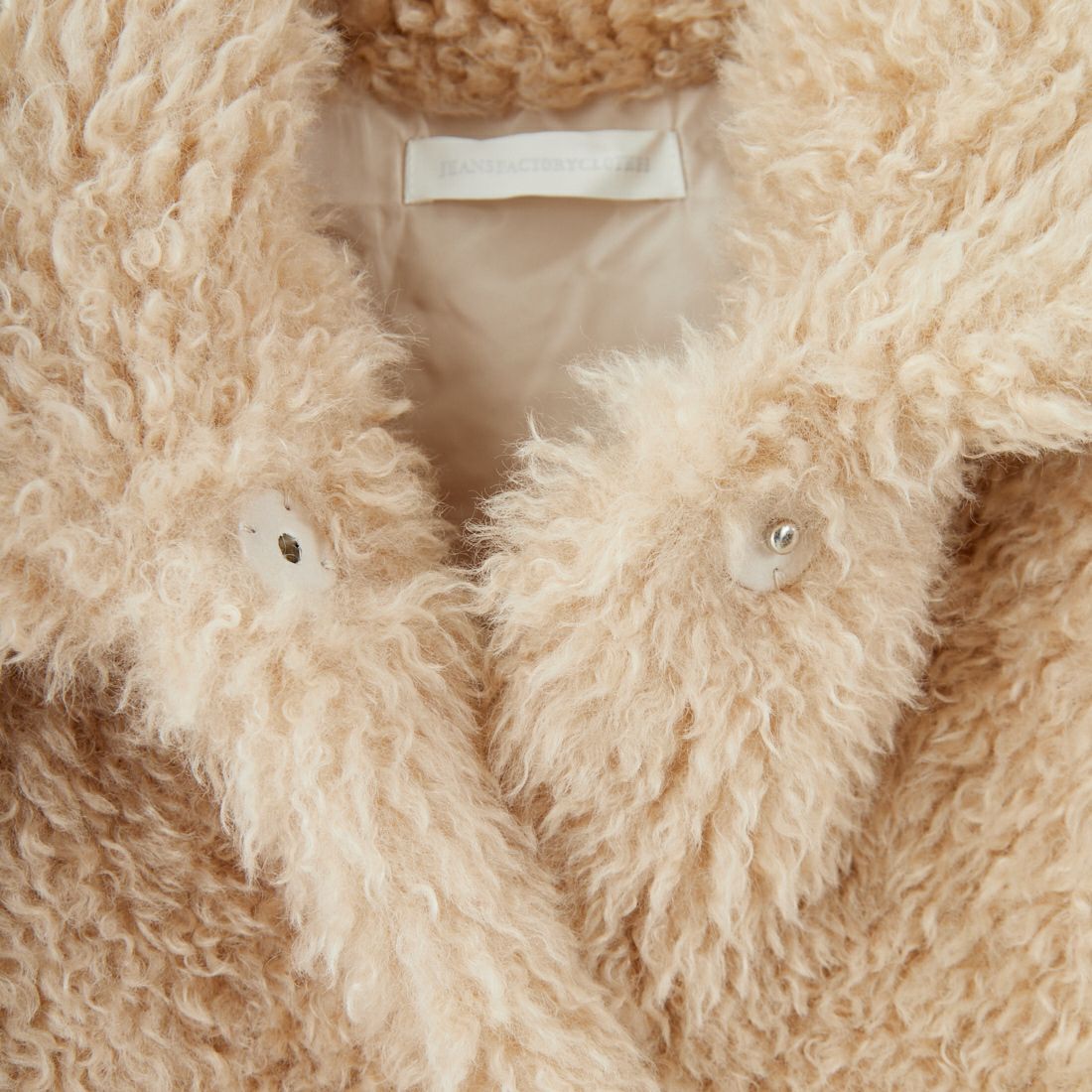 Jeans Factory Clothes [ジーンズファクトリークローズ] プードルファーショートブルゾン [330024] 103 ｱｲﾎﾞﾘｰ