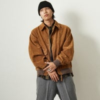 BEG SUEDE&&モデル身長：179cm 着用サイズ：L&&