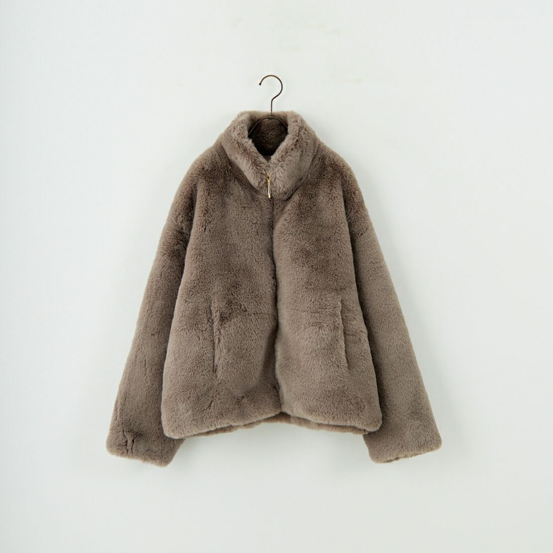 Jeans Factory Clothes [ジーンズファクトリークローズ] エコファーオーバーサイズブルゾン [330023] 116 ｸﾞﾚｰｼﾞ