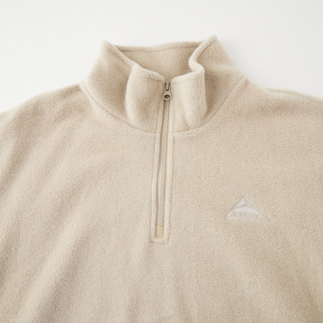 KELTY [ケルティ] パフリースクロップドハーフジップ [KE25212065] BEIGE