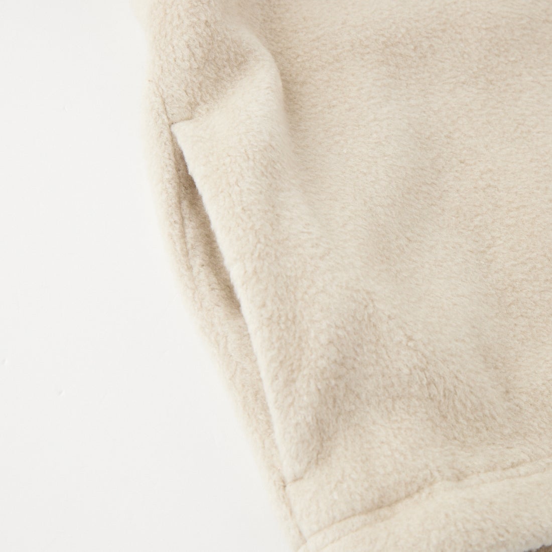KELTY [ケルティ] パフリースクロップドハーフジップ [KE25212065] BEIGE