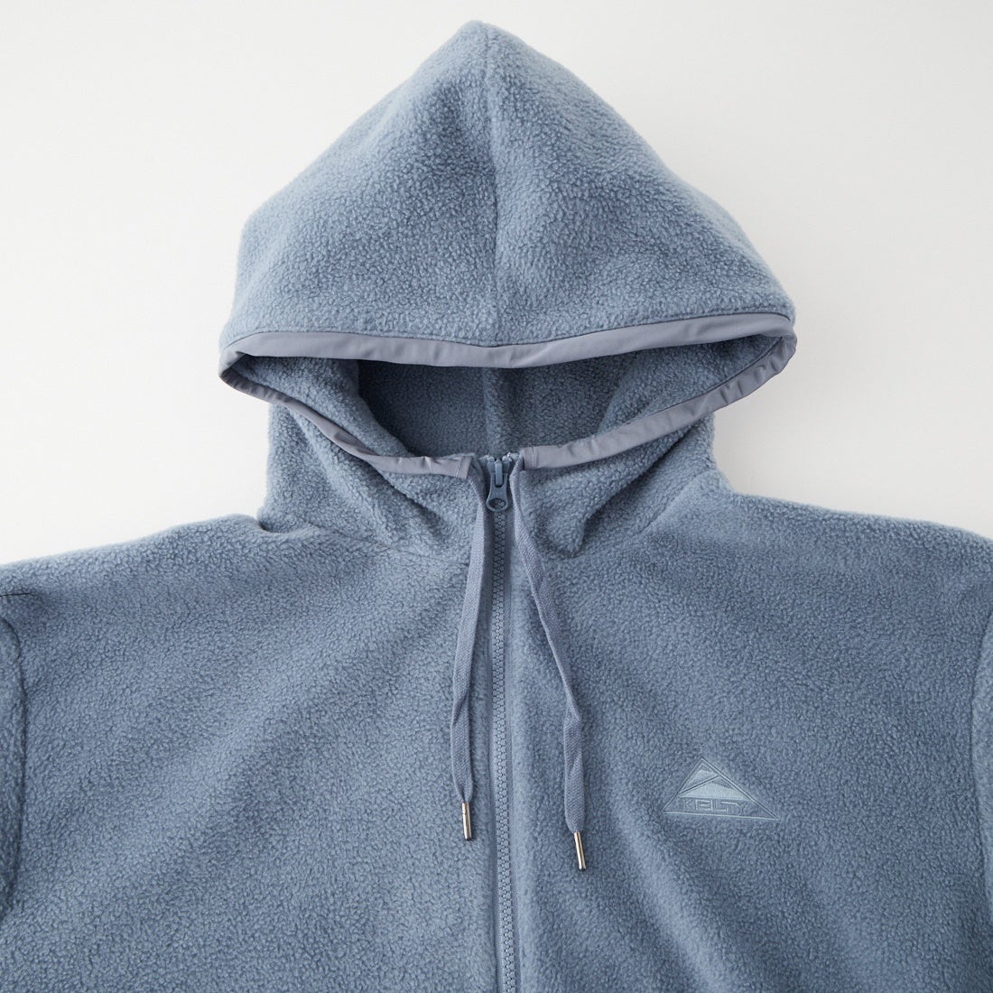 KELTY [ケルティ] パフリースジップパーカー [KE25212066] BLUE GRAY