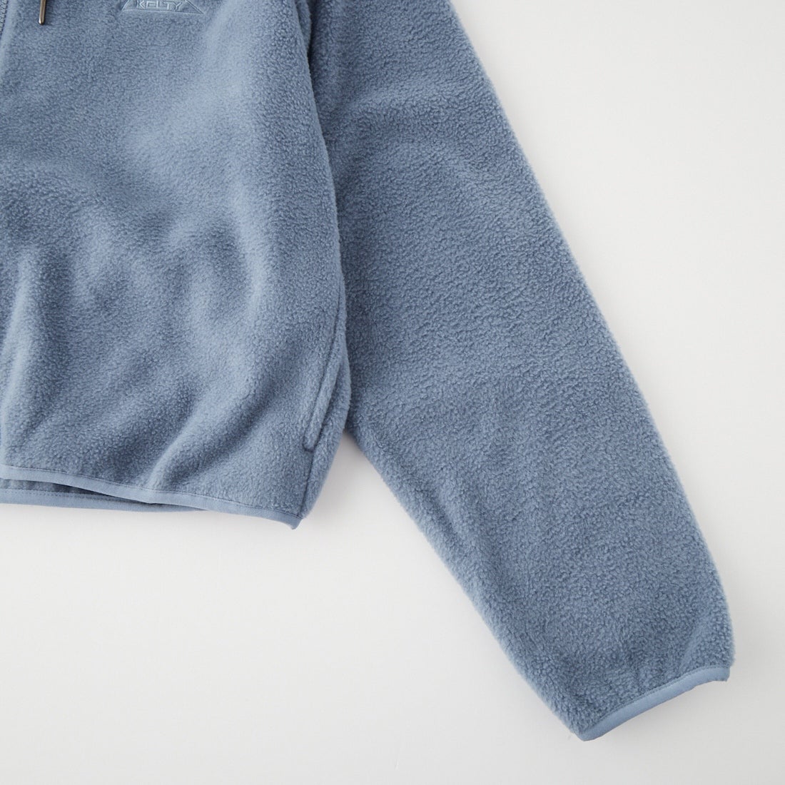 KELTY [ケルティ] パフリースジップパーカー [KE25212066] BLUE GRAY