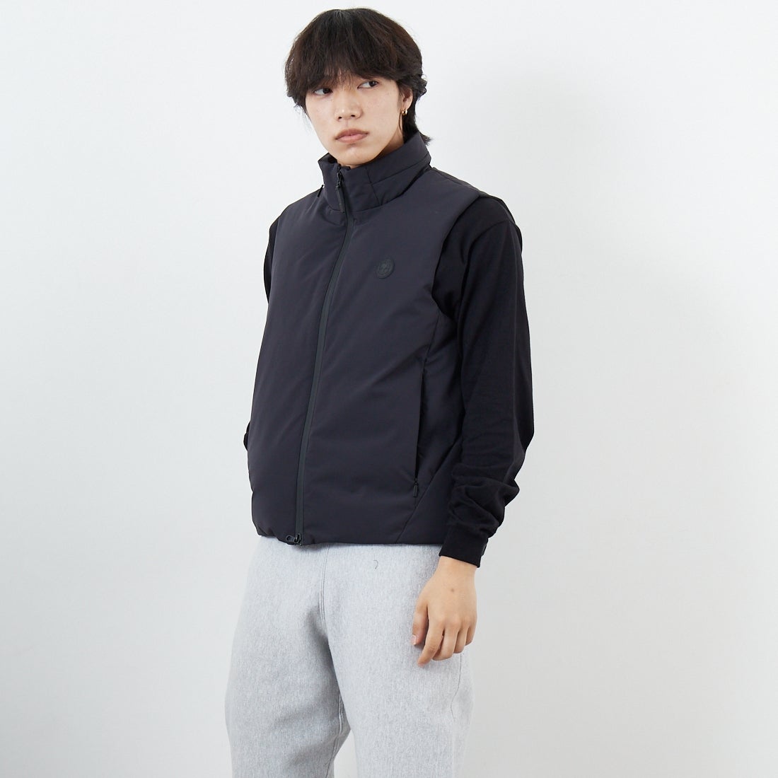 500 BLACK&&モデル身長：179cm 着用サイズ：48&&