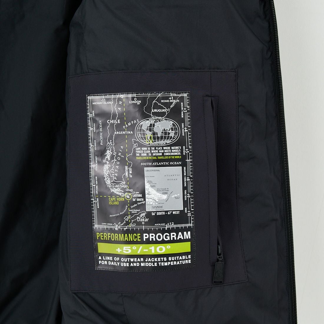 CAPE HORN [ケープホーン] FJORD ダウンベスト [B1508] 500 BLACK