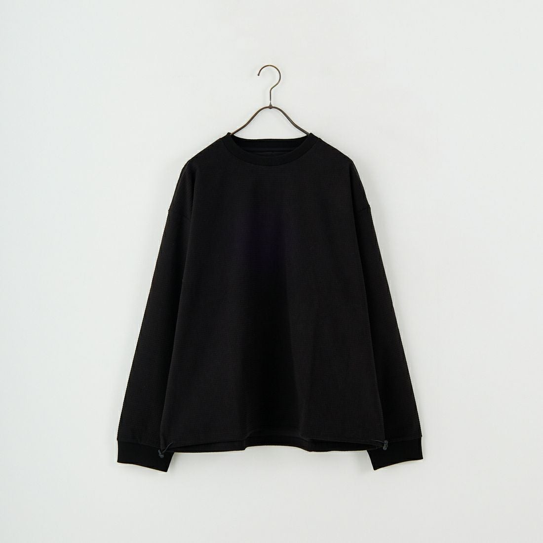 HELLO CALIF [ハローカリフ] サーマルドロストTシャツ [331009IN] BLACK