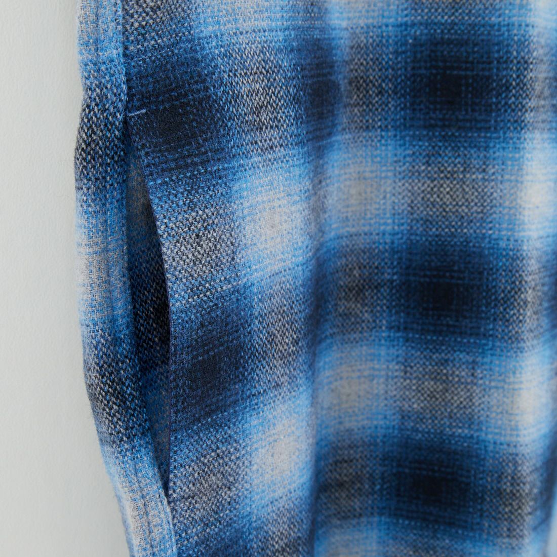 PENNEYS [ぺニーズ] 別注 オンブレチェックシャツ [PN25F001-JF] BLUE