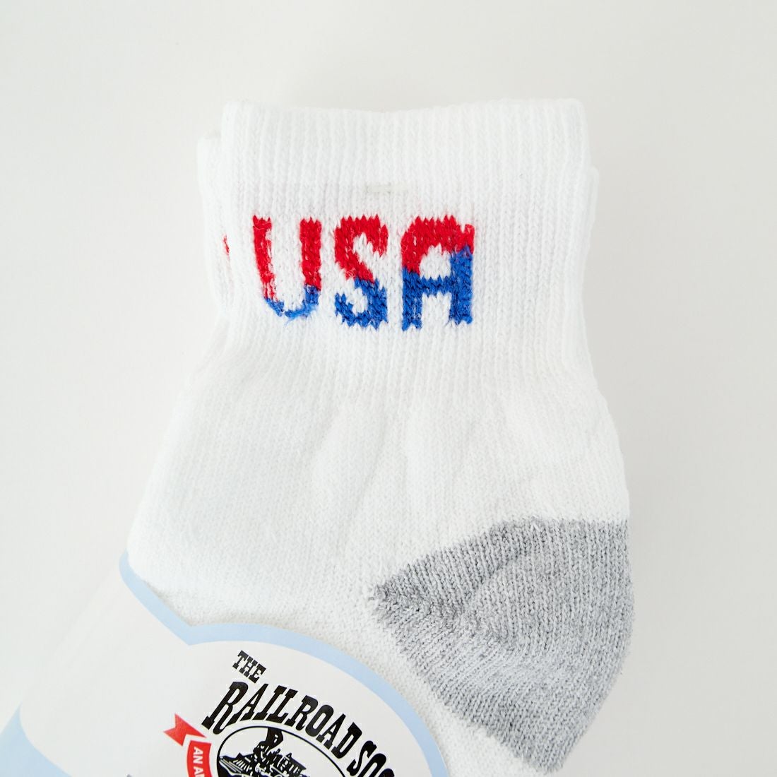 RAILROAD SOCK [レイルロードソック] TEAM USAクォーターソックス 3足セット [RSS10USA02] USA
