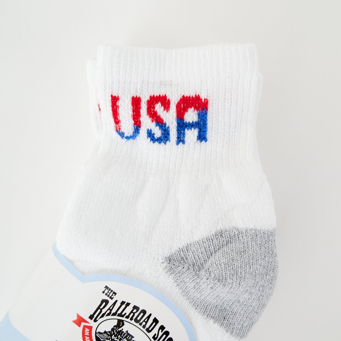 RAILROAD SOCK [レイルロードソック] TEAM USAクォーターソックス 3足セット [RSS10USA02] USA