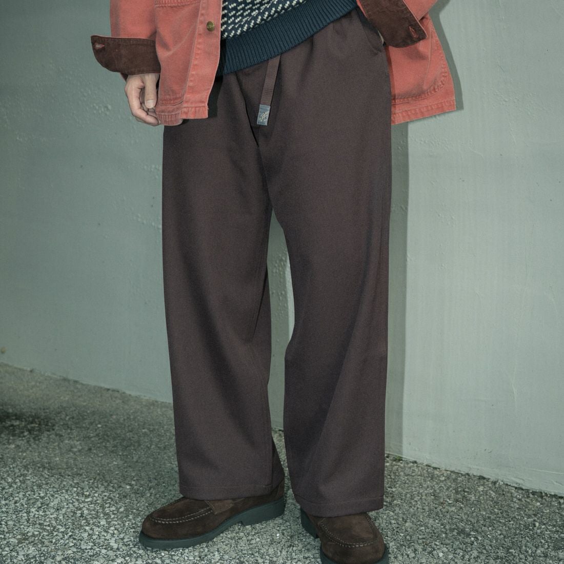 BROWN&&モデル身長：168cm 着用サイズ：M&&