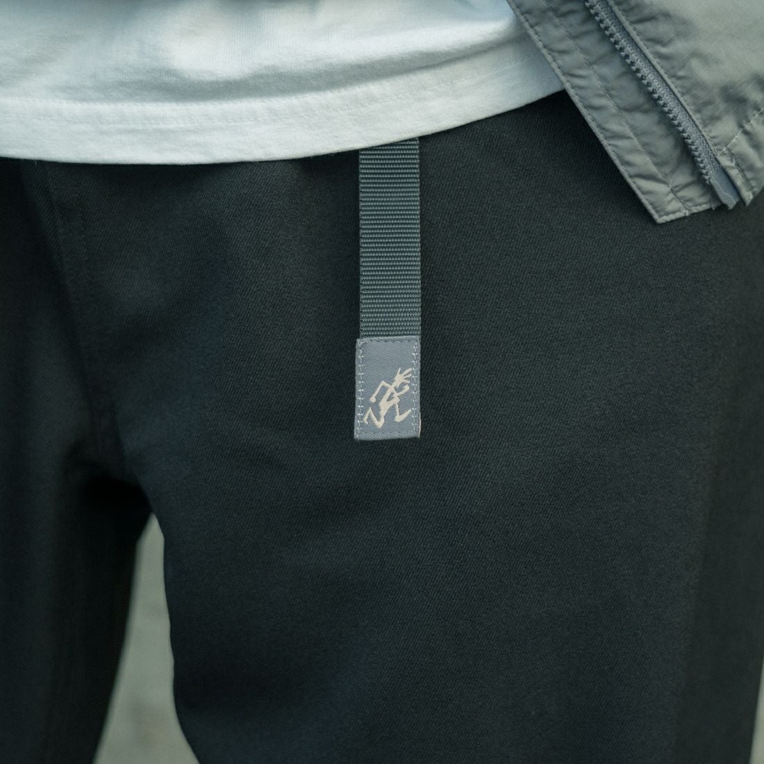 GRAMiCCi [グラミチ] 別注 ウールライク ワイドパンツ [GUP5-F1025-JF] BLACK