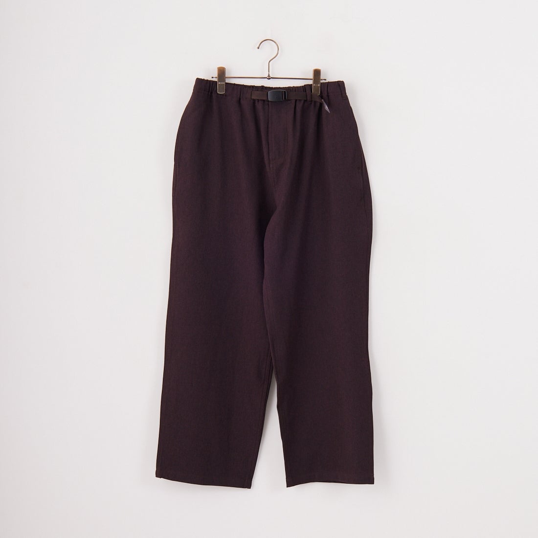 GRAMiCCi [グラミチ] 別注 ウールライク ワイドパンツ [GUP5-F1025-JF] BROWN