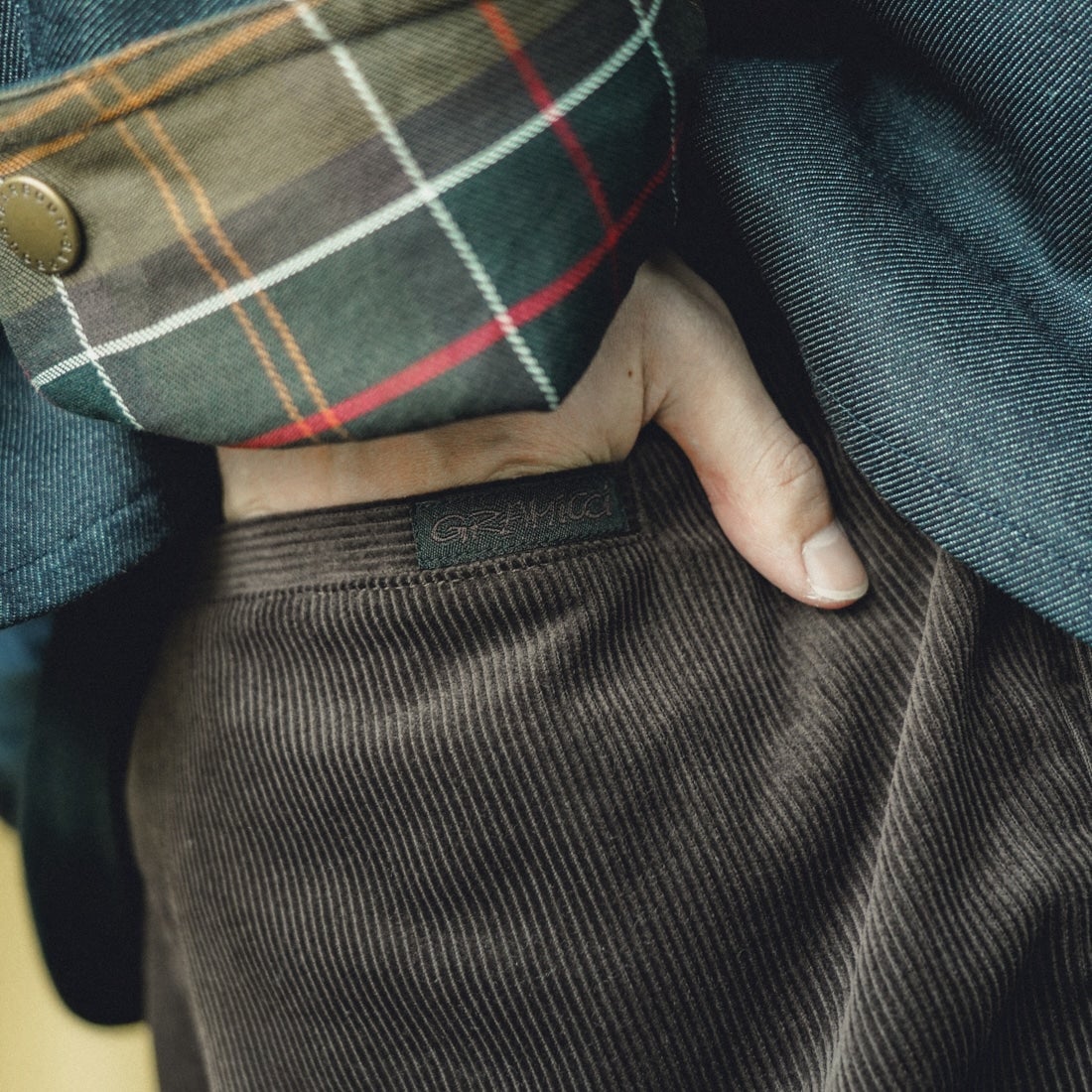 GRAMiCCi [グラミチ] 別注 コーデュロイ エブリデイパンツ [GUP5-F1022-JF] D.BROWN