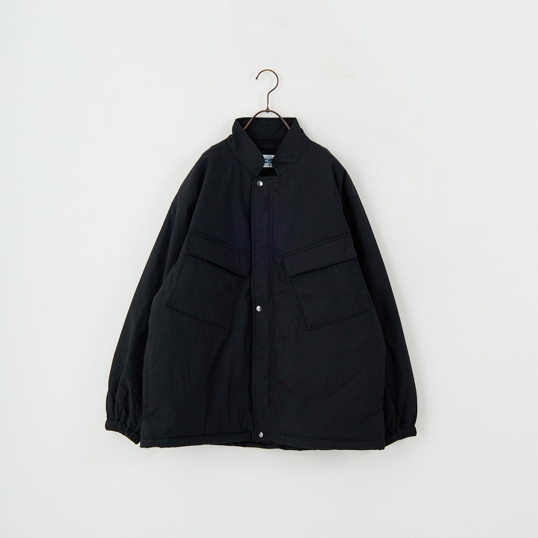 ARMY TWILL SANFORIZED [アーミーツイル サンフォライズド] 別注 中綿入り ケミカルプロテクトジャケット [AM-2554501-INT-JF] BLACK