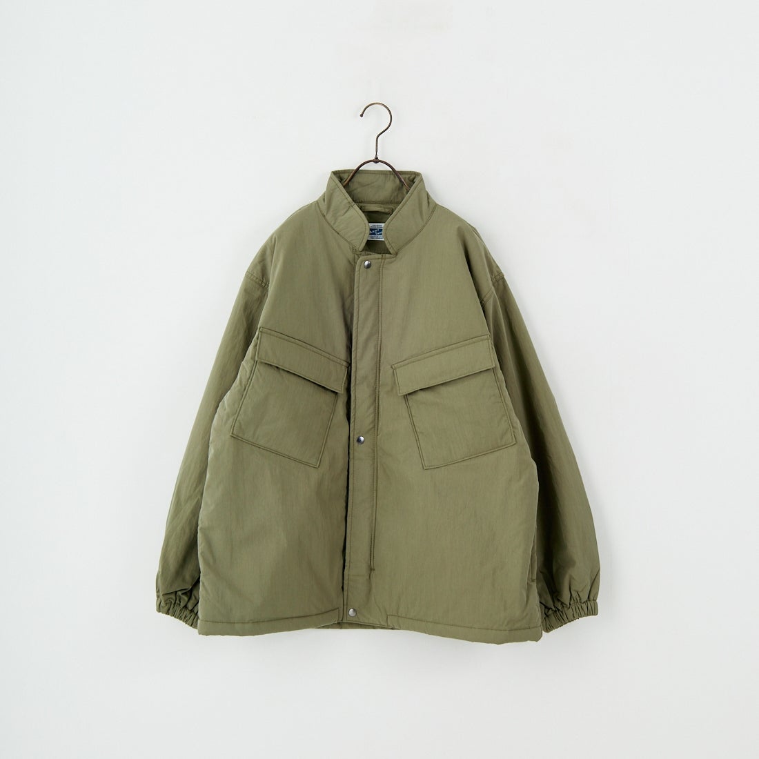 ARMY TWILL SANFORIZED [アーミーツイル サンフォライズド] 別注 中綿入り ケミカルプロテクトジャケット [AM-2554501-INT-JF] KHAKI