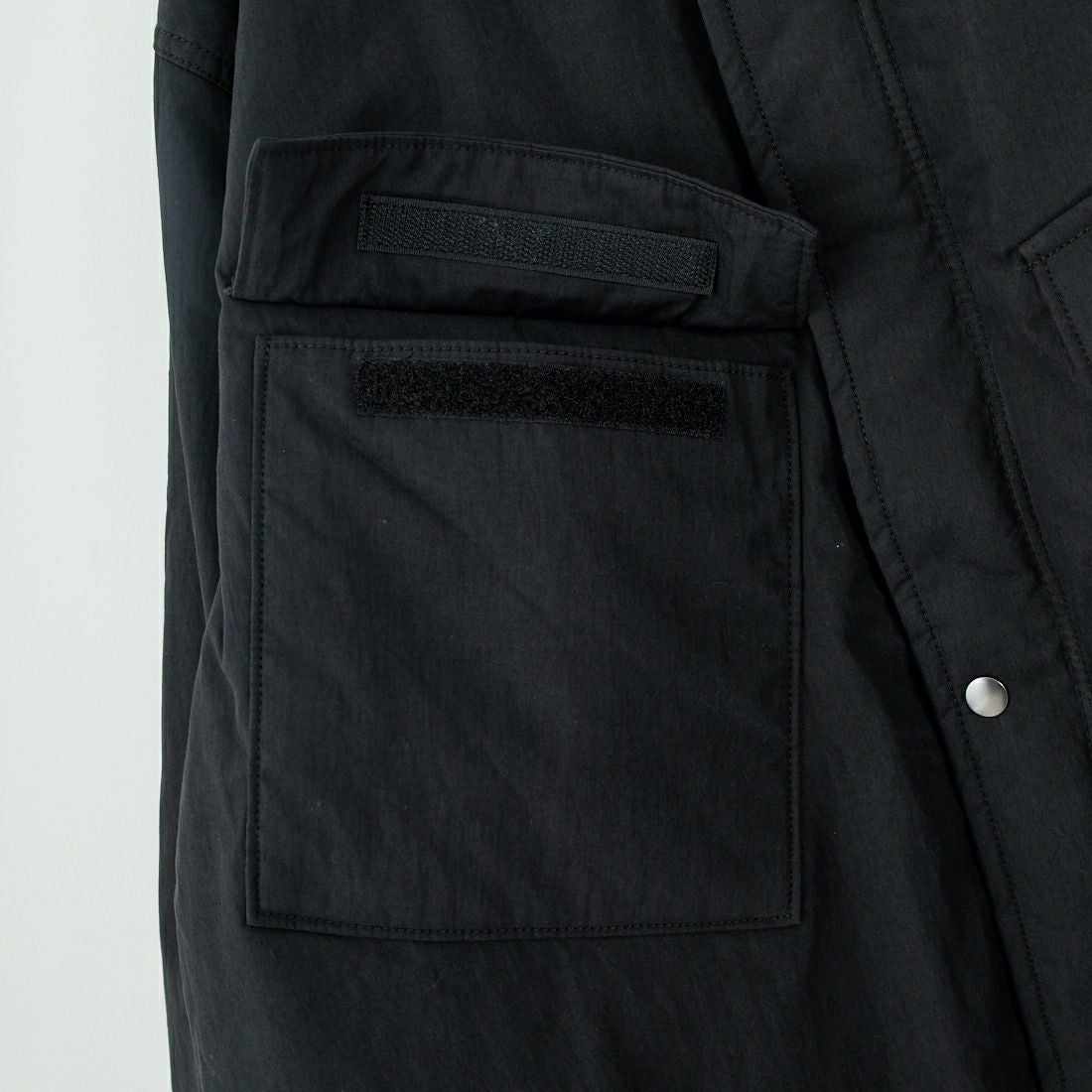 ARMY TWILL SANFORIZED [アーミーツイル サンフォライズド] 別注 中綿入り ケミカルプロテクトジャケット [AM-2554501-INT-JF] BLACK