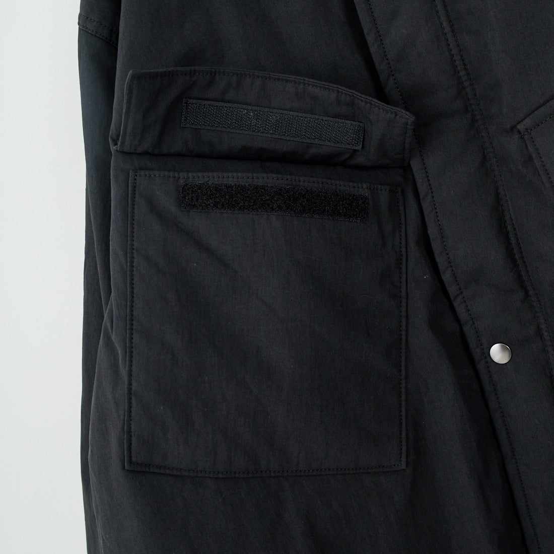 ARMY TWILL SANFORIZED [アーミーツイル サンフォライズド] 別注 中綿入り ケミカルプロテクトジャケット [AM-2554501-INT-JF] BLACK