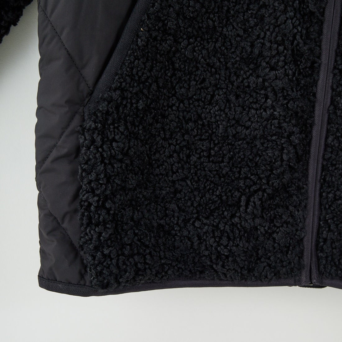 CAPE HORN [ケープホーン] LENNOX ボアブルゾン [B1578] 500 BLACK